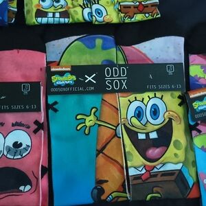 Nickelodeon SpongeBob SquarePants Men's Socks - Multicolor